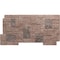 Ekena Millwork Castle Rock Stacked Stone, StoneWall Faux Stone Siding Panel PNU24X48CRSH - alternate 1